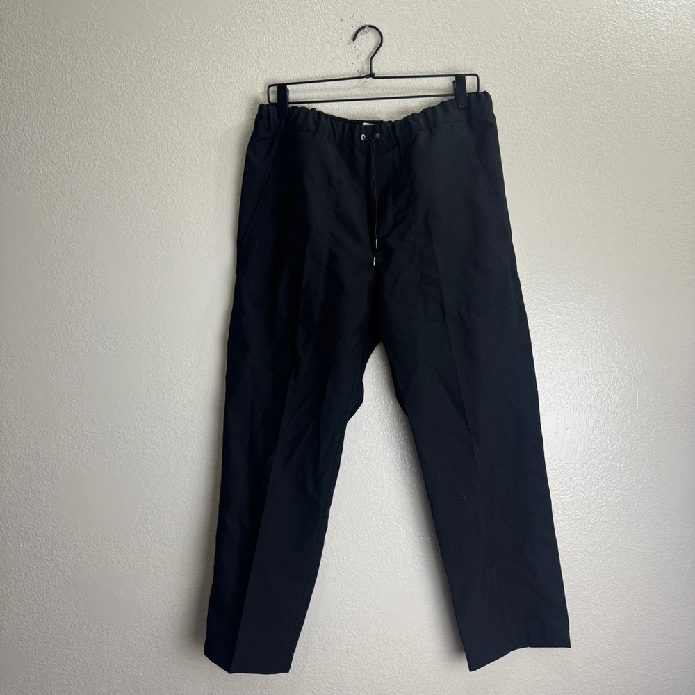 OAMC Men's Drawstring Straight-Leg Trousers Size Medium OAMP310631
